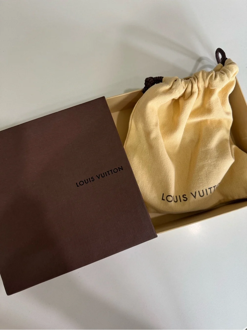 Louis Vuitton reversible leather